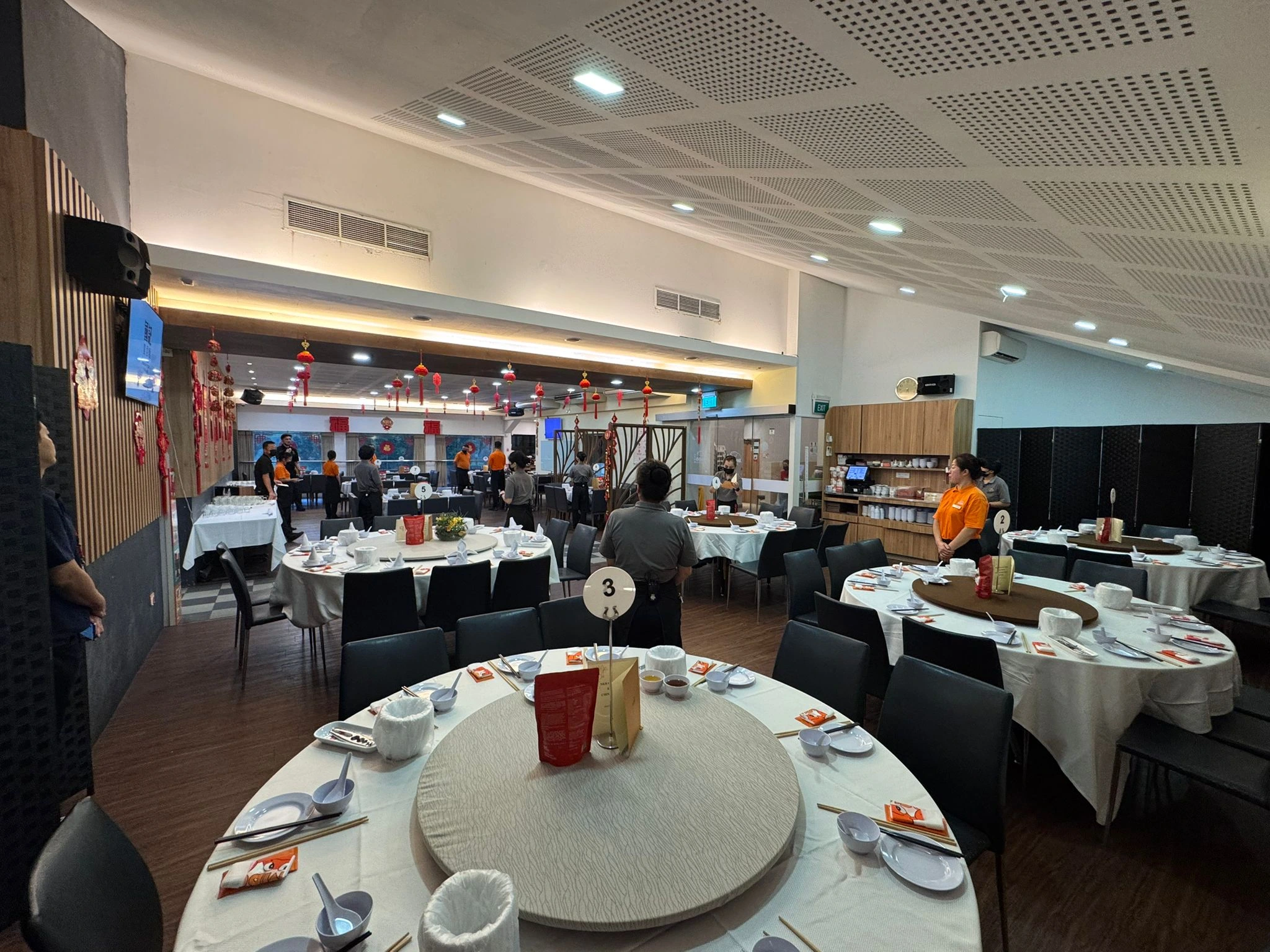 East Coast Level 2 - Banquet event layout 2025